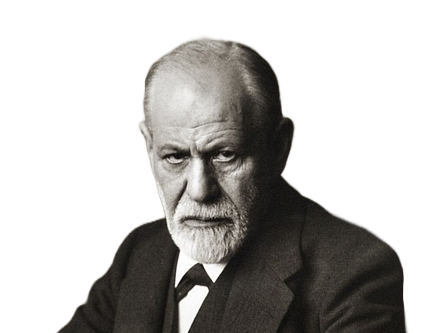Portrait détouré de Sigmund Freud